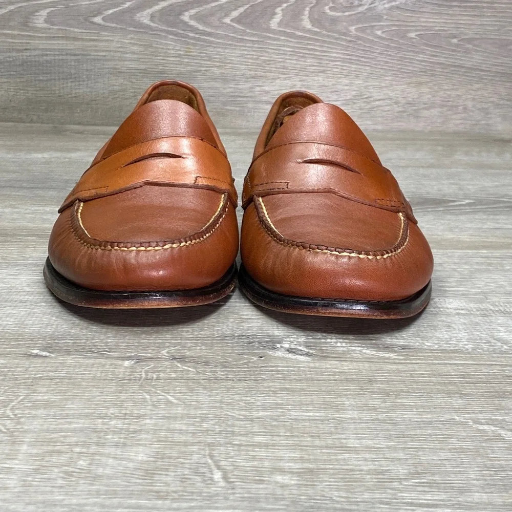 GH Bass Weejuns Penny Loafers Mens 11.5 D Brown Leather Belk 125 Anniversary
